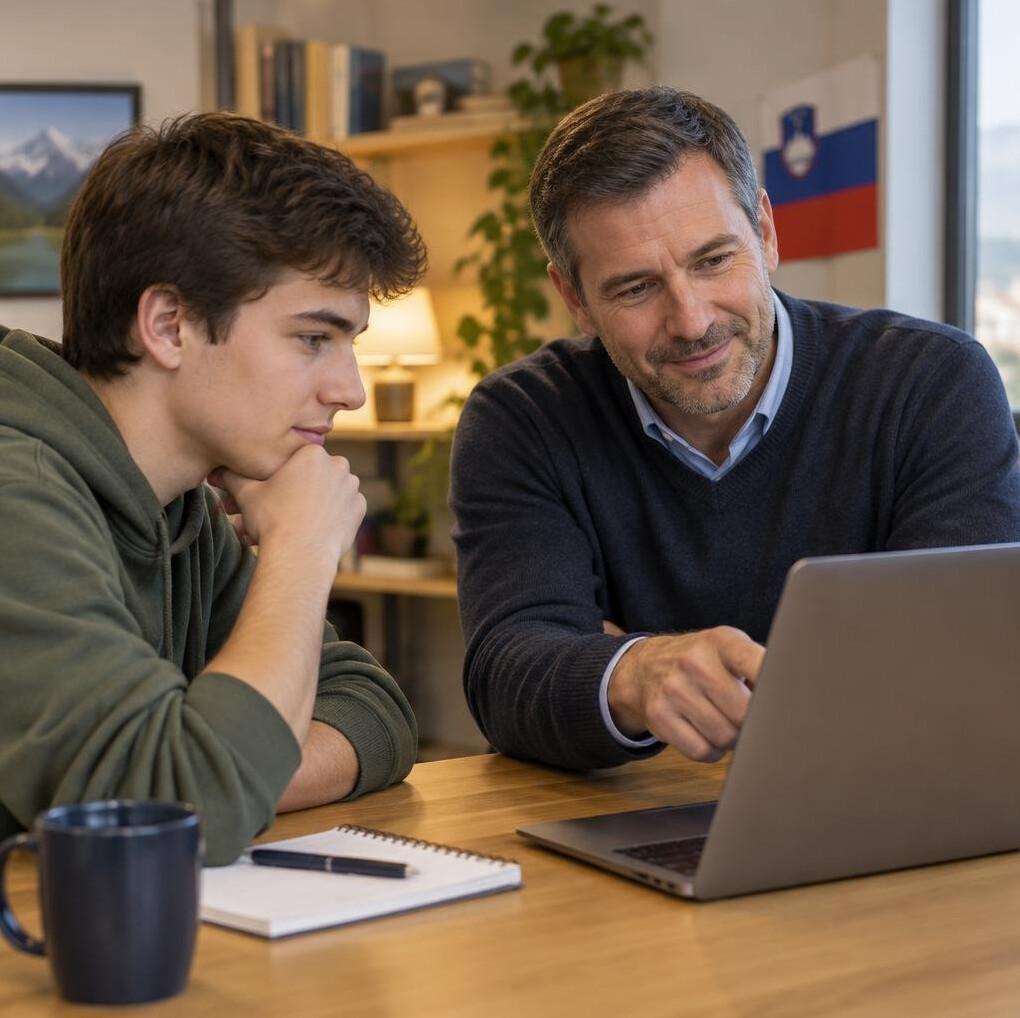 Mentor and mentee having a one-on-one coaching session